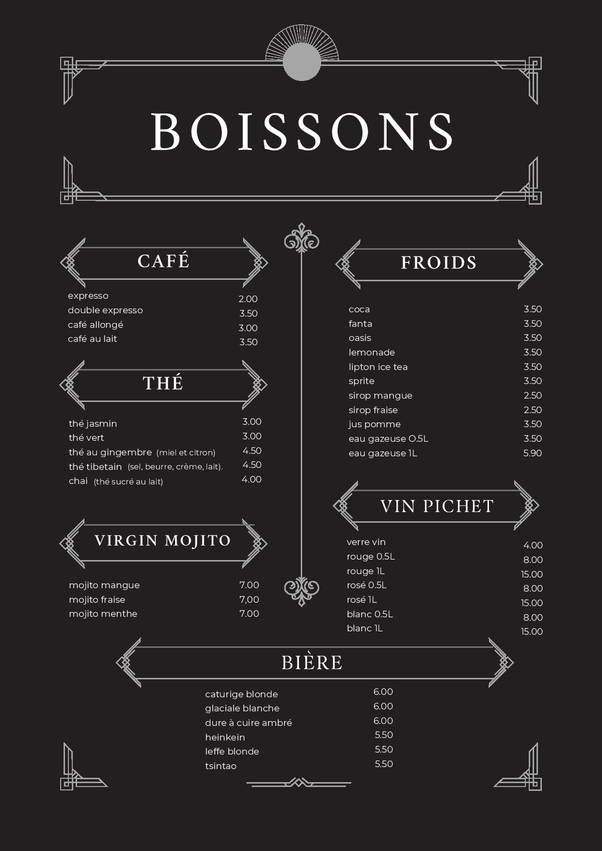 Menu Page 7